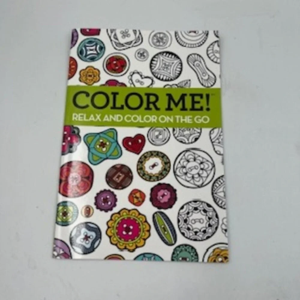 NEW Color Me! Coloring Books Relax & Color On The Go Set Of‎ 4 Books